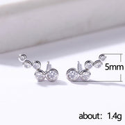 Elegant Shining Simple Circle Women's Earrings