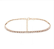 Temperament necklace with diamonds female clavicle necklace necklace