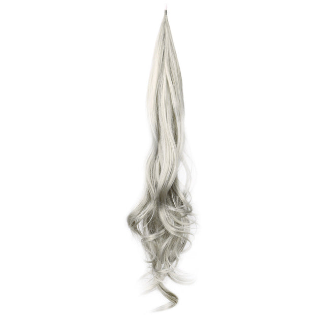Natural Look Dook Human Wig Ponytail Wrap Wig