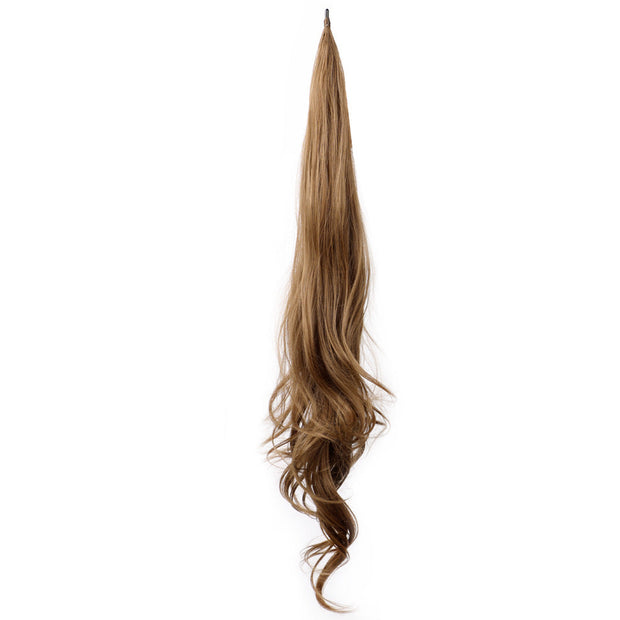 Natural Look Dook Human Wig Ponytail Wrap Wig