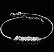 Retro star anklet