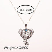 Elephant pendant necklace