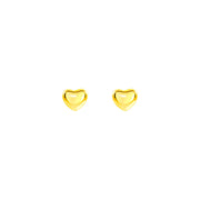Ear-caring Peach Heart Three-dimensional Ear Rings