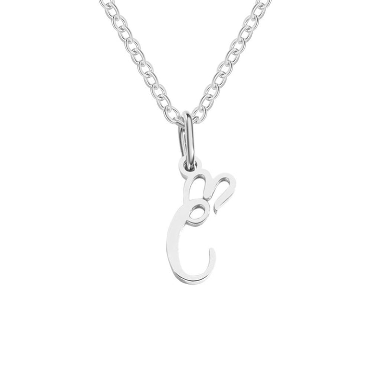 New 26 Letter Necklace Versatile Personality Necklace Pendant