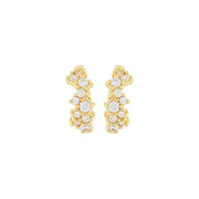 European And American Luxury Zircon Stud Earrings
