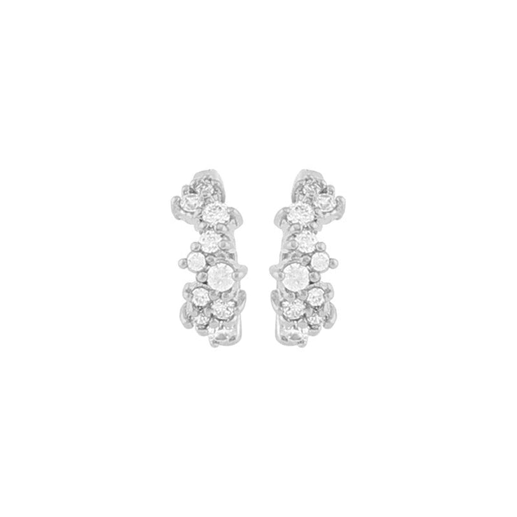 European And American Luxury Zircon Stud Earrings