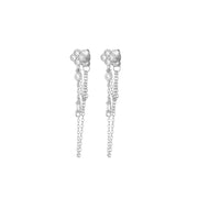 European And American Luxury Zircon Stud Earrings