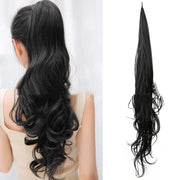 Natural Look Dook Human Wig Ponytail Wrap Wig
